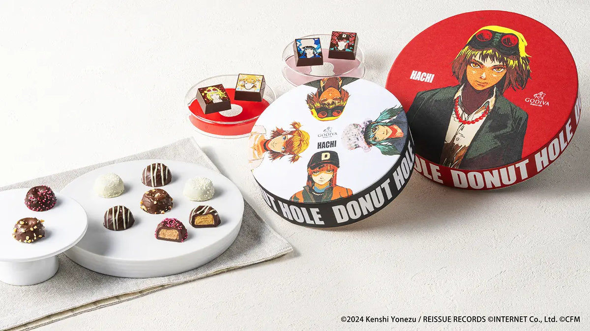 ハチ「ドーナツホール」とコラボレーションしたコレクションが登場