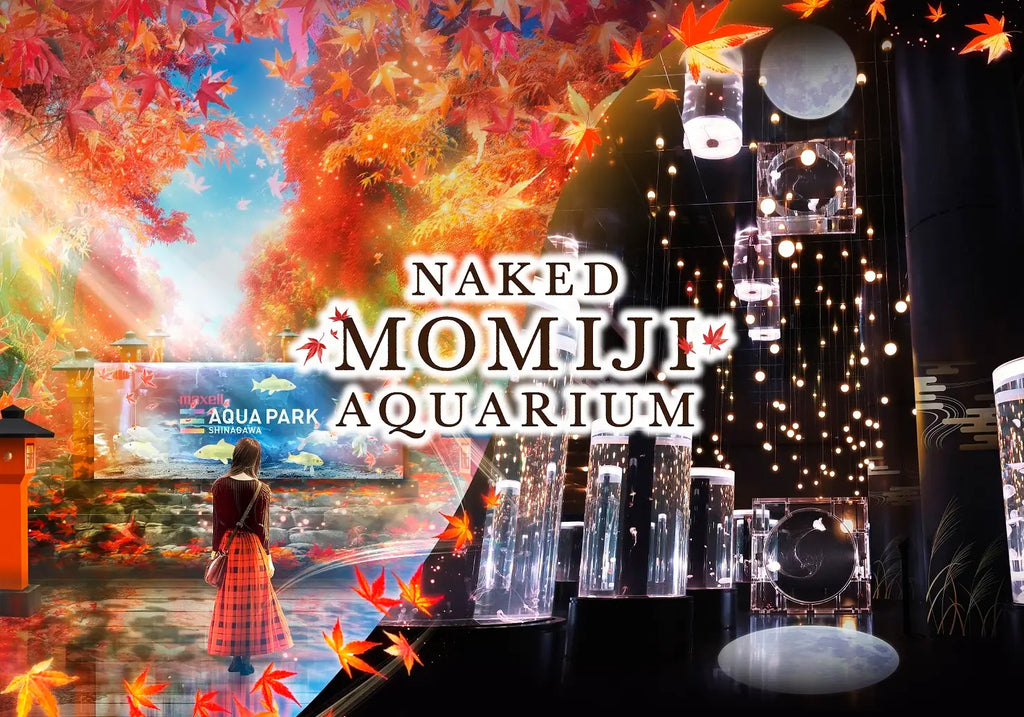 【マクセル アクアパーク品川】“ＴＯＫＹＯ最先端エンターテインメント”がお届けする、秋の新イベント 『ＮＡＫＥＤ ＭＯＭＩＪＩ ＡＱＵＡＲＩＵＭ』【２０２４年９月１３日（金）～１１月１７日（日）】