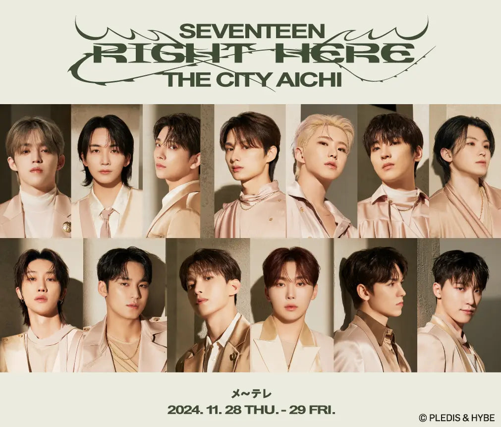 メ～テレがSEVENTEENで染まる⁉ SEVENTEEN [RIGHT HERE] THE CITY AICHIメ～テレ