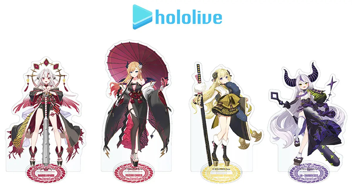 ホロライブ」所属VTuberの百鬼あやめさん、癒月ちょこさん、角巻わため