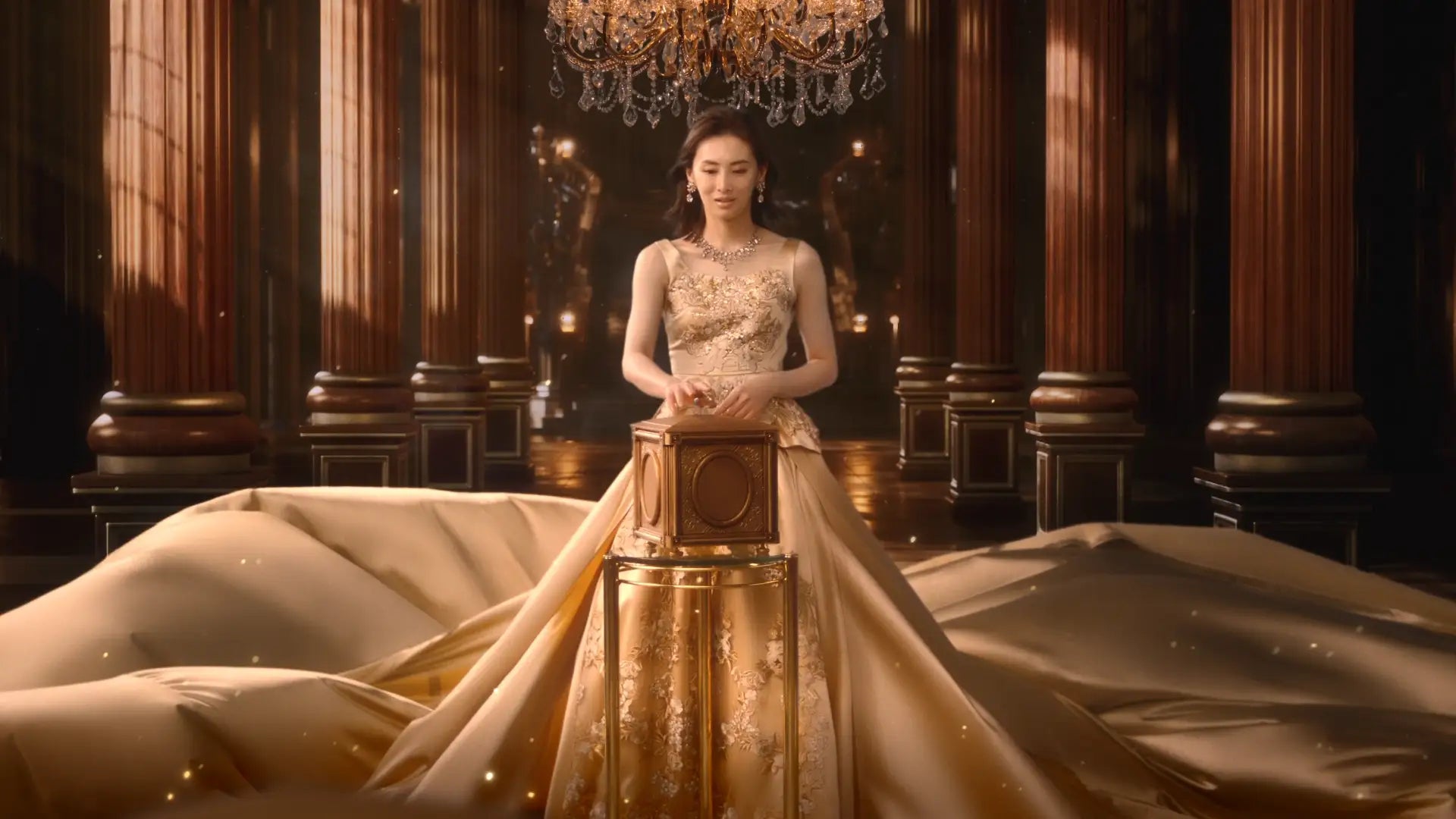 ドレスの制作に4ヶ月 金の女神 北川景子さんに注目！ 見ているだけで