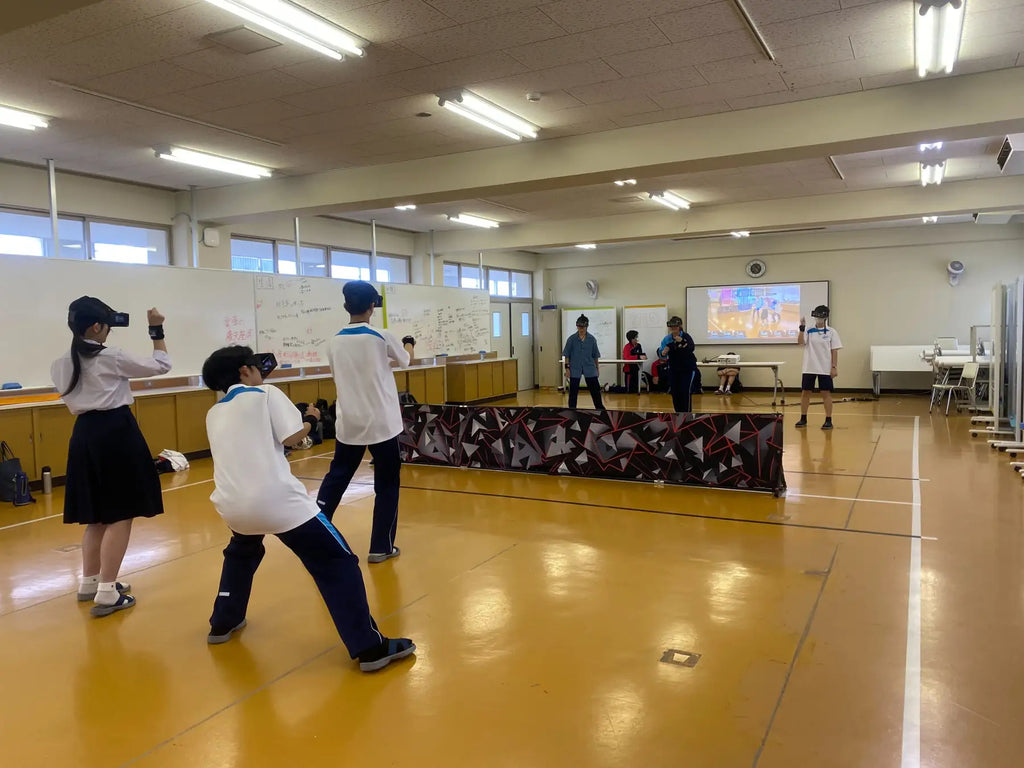 兵庫県立姫路飾西高等学校が文科省の改革推進事業の一環でARスポーツ「HADO」を活用