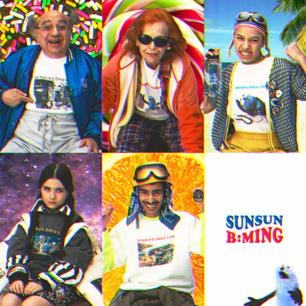 パペットスンスンと〈B:MING by BEAMS〉が初コラボ！ファミリーでも楽しめるコレクションが4月19日より登場