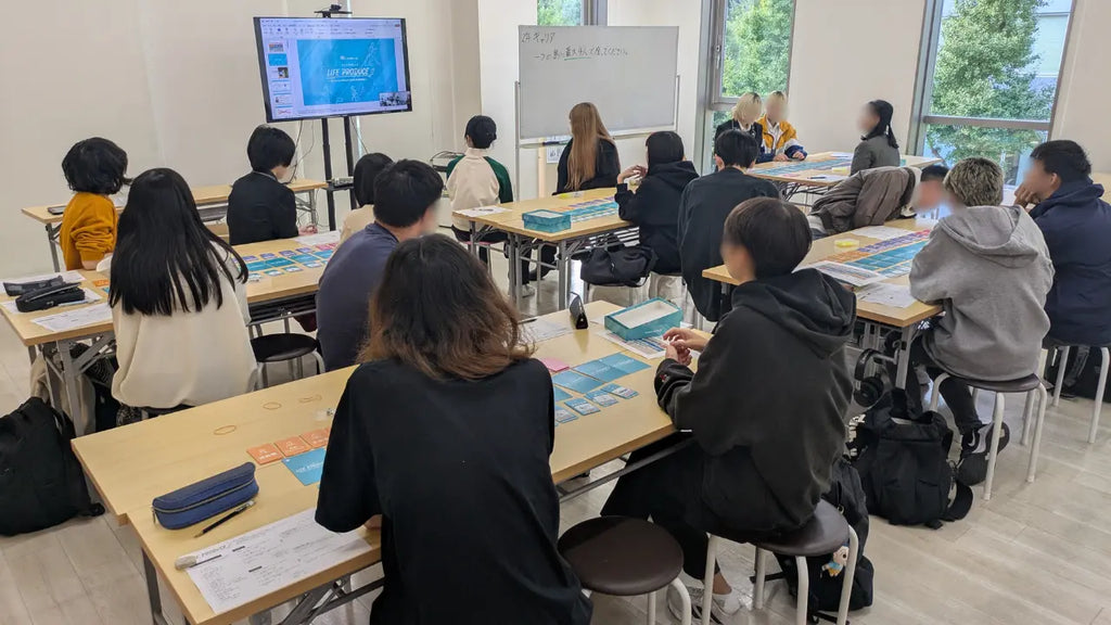 「人生の練習」ができる学校向け金融/キャリア教育ゲームを高校2年生78名に実施