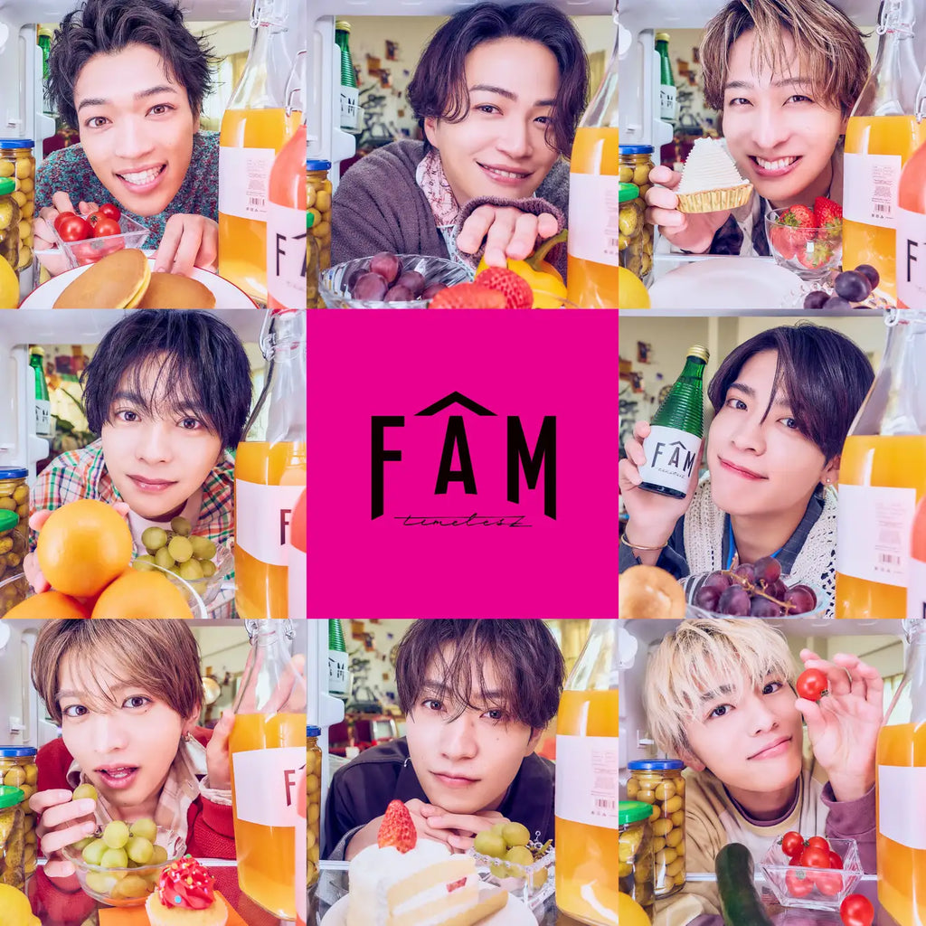 timelesz、新体制初となるオリジナルアルバム「FAM」　6月11日（水）発売！