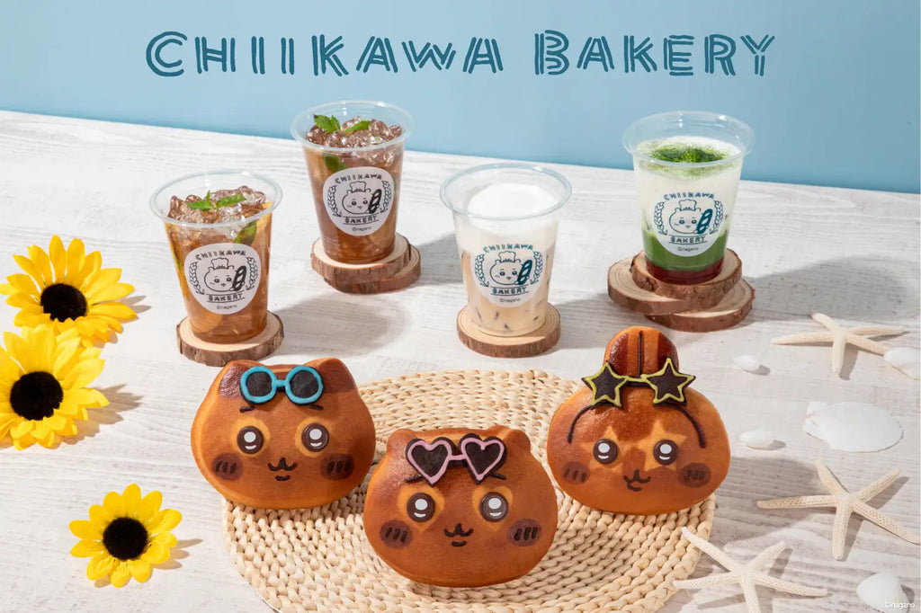 サングラス姿でこんがり日焼けした「ちいかわ」たちがかわいい♡「ちいかわベーカリー」に夏仕様のパンが登場！！