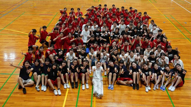 【世界的ダンサー Miyu】名古屋市の高校ダンス部120名に世界レベルのステップを直伝！ダンスの社会的地位向上を目指し、ダンス部へのサポート活動を継続中