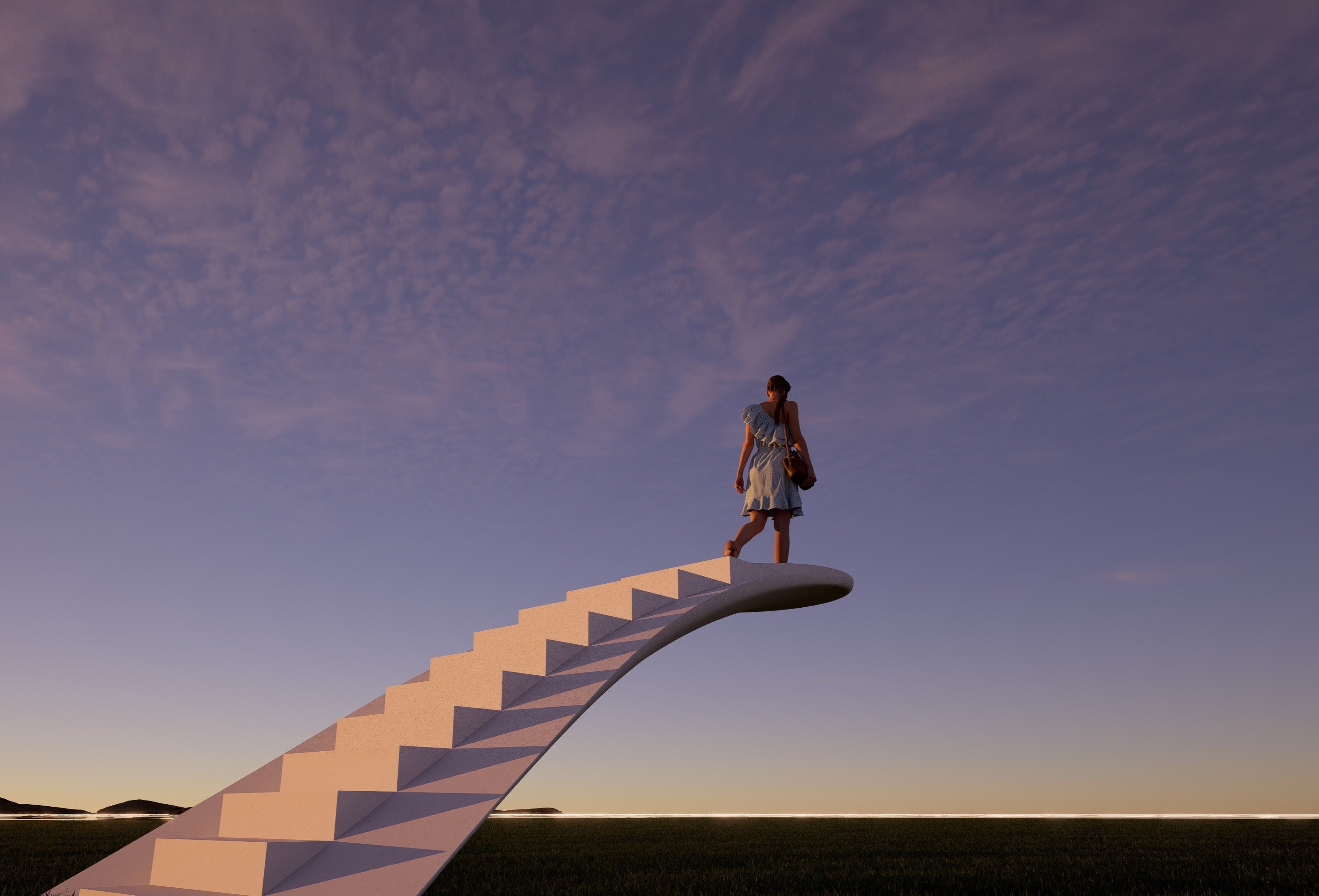 青い海と空のアートプレート main_366546ef-a590-431a-a41e-