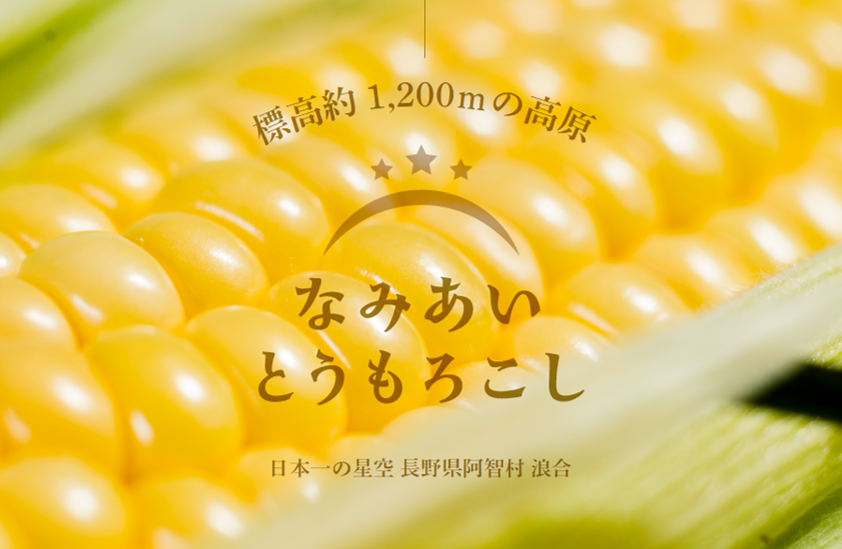 【日本一の星空】長野県阿智村　標高約1200ｍの高原で「なみあい とうもろこし」収穫体験開催